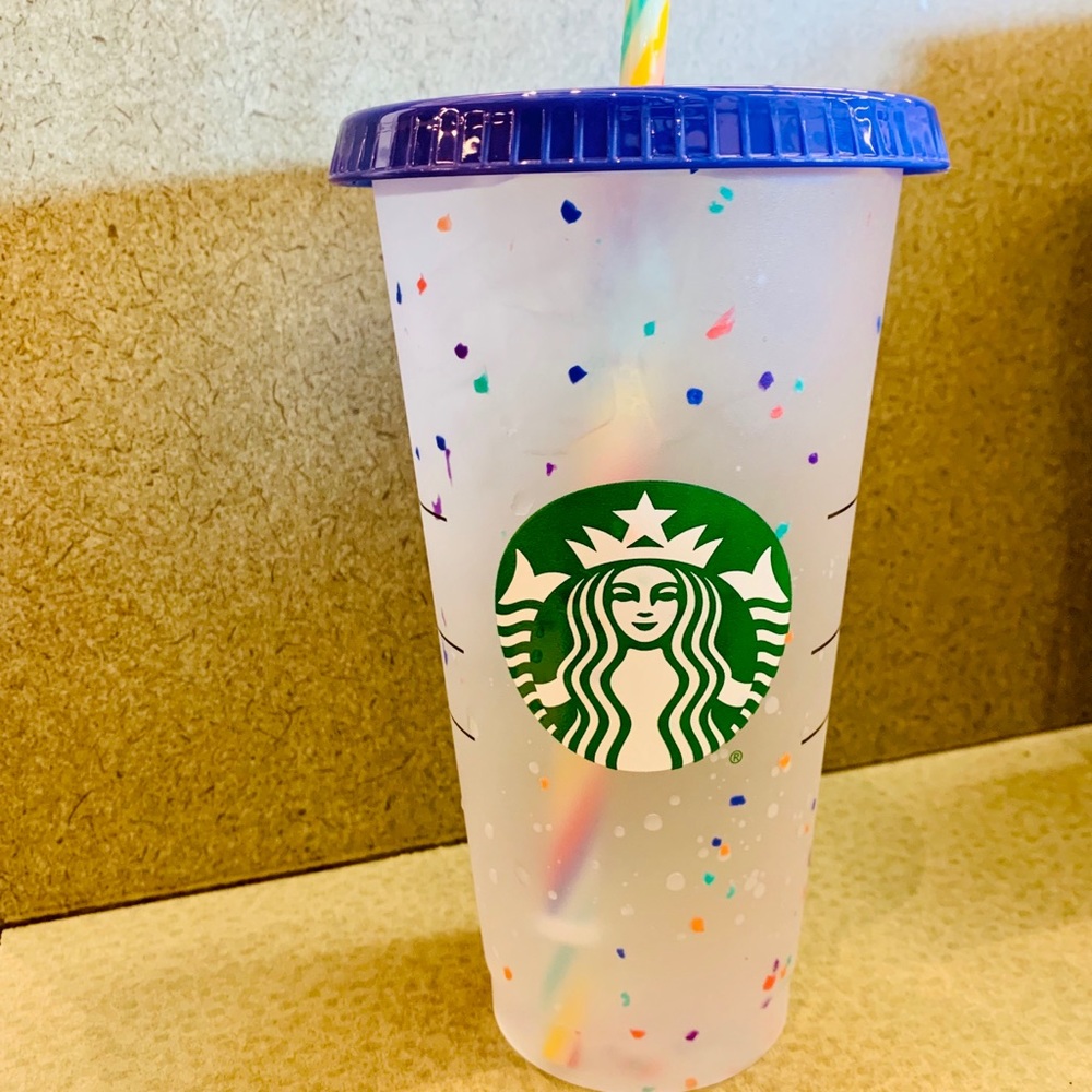 Starbucks Confetti Cup